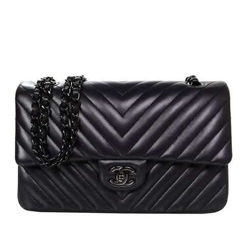 chanel studded chevron bag|Chanel double flap small.